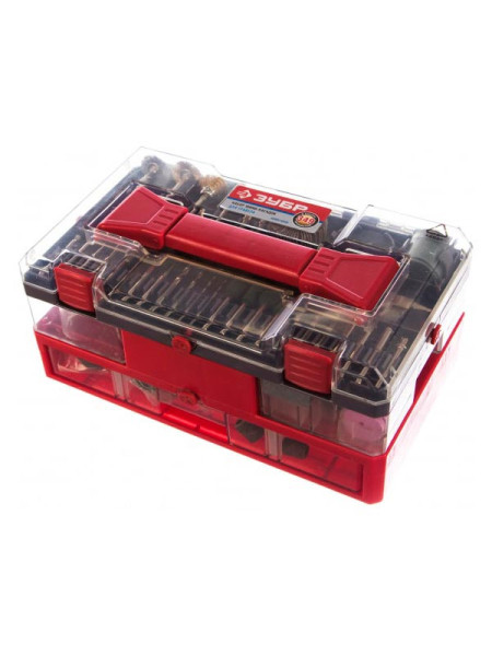 Набор мини-насадок (349 предметов) для гравировальных машин Зубр 35905-H349