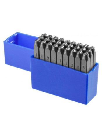 Буквенные клейма (латинские, шрифт 8 мм) Зубр 21505-08_z01