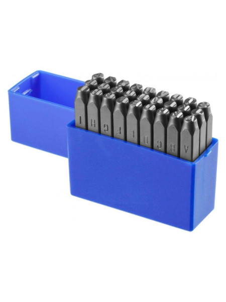 Буквенные клейма (латинские, шрифт 8 мм) Зубр 21505-08_z01