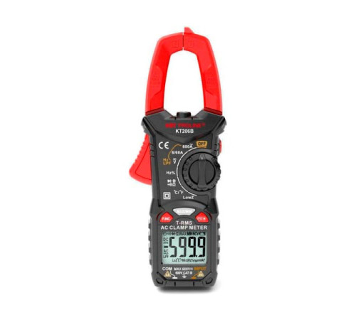 Цифровые токовые клещи КВТ KT 206B PROLINE 79130