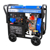Инверторный дизельный сварочный генератор ТСС DGW 6.0/200ED-R 022837