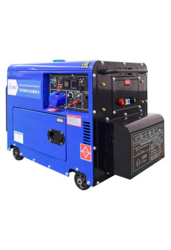 Инверторный дизельный сварочный генератор в кожухе ТСС DGW 7.0/250EDS-R 024377