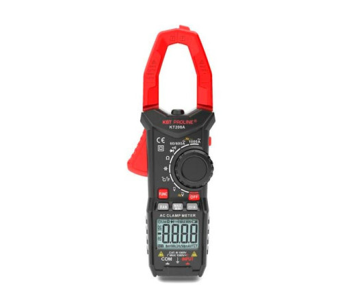 Цифровые токовые клещи КВТ KT 208A PROLINE 79131