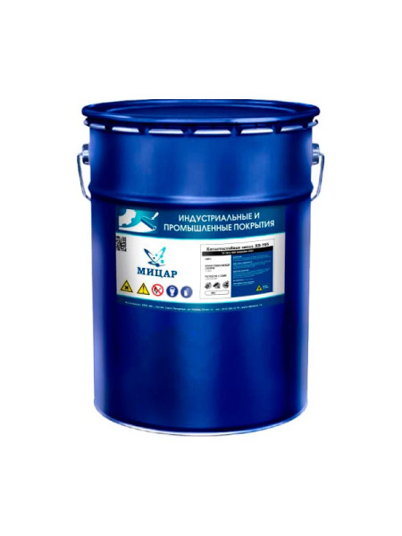 Кислотостойкая эмаль Мицар ХВ-785 20 кг, черный 953