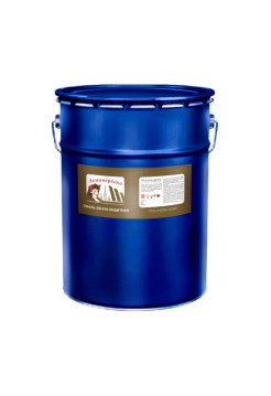 Защитная эмаль по металлу Ленинградка ХВ-518 20 кг белая УТ000006092