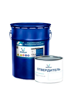 Антикоррозийный грунт по металлу Мицар ХС-059 20 кг + 0,4 кг серый 955