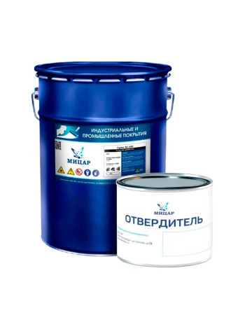 Антикоррозийный грунт по металлу Мицар ЭП-0199 20 кг 0,4 кг, серый УТ000010781