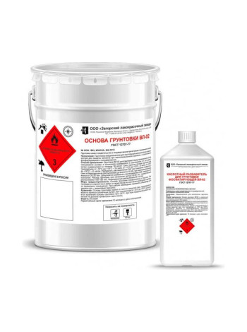 Грунт ЗАГОРСКИЙ ЛАКОКРАСОЧНЫЙ ЗАВОД ВЛ-02 4 кг ZLK04834