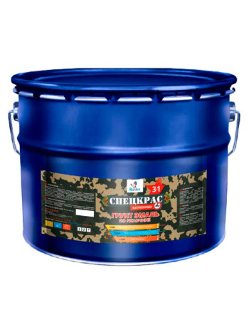 Грунт-эмаль по ржавчине Мицар СПЕЦКРАС 3в1 п/гл. 10 кг черный УТ000009496