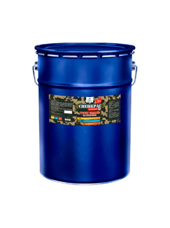 Грунт-эмаль по ржавчине Мицар СПЕЦКРАС п/гл. 25 кг серый УТ000009277