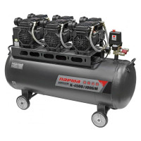 Компрессор Парма K-4500/100БМ безмасляный 3*1500 Вт, 100л, 711 л/м 02.014.00009