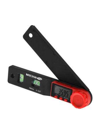 Цифровой угломер с пузырьковым уровнем МЕГЕОН 77008 к0000033686