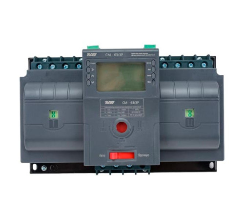 Блок автоматического ввода резерва ТСС CM-63/3P/Automated transfer switch 032954