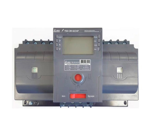 Блок автоматического ввода резерва ТСС CM-63/4P/Automated transfer switch 032942