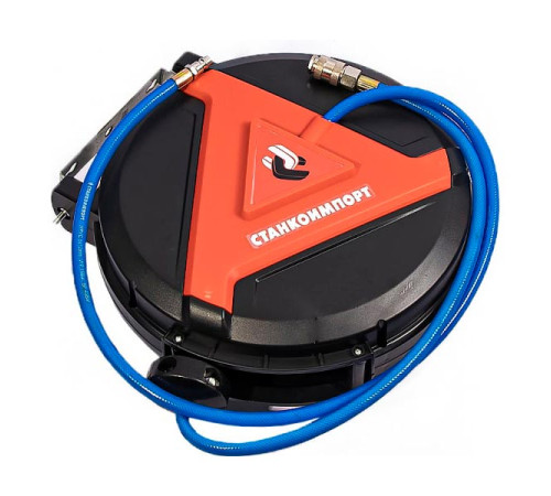 Шланг на самоскручивающейся катушке (15 м; 8х12 мм) СТАНКОИМПОРТ HR00812HPVC