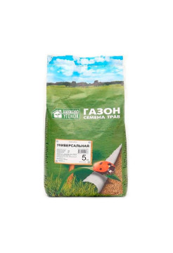 Семена газона Зеленый уголок травосмесь Универсальная, 5 кг 4660001290983