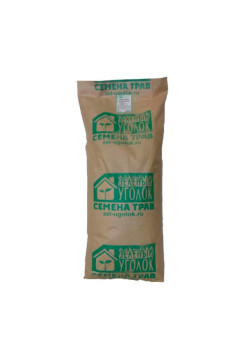 Семена газона Зеленый уголок Травосмесь Спортивная 20 кг 16622