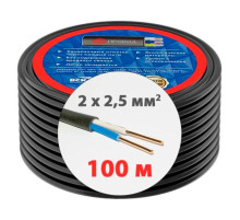 Провод ВВГмб-Пнг(А)-LS ВЭКЗ 2х2,5ok(N) (Бухта 100 м) 14951