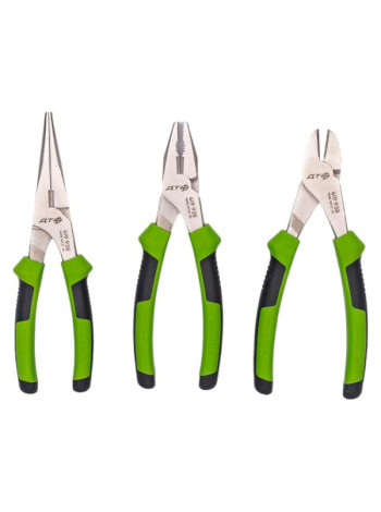 Набор шарнирно-губцевого инструмента Дело Техники 180 мм, 3 предмета 419938