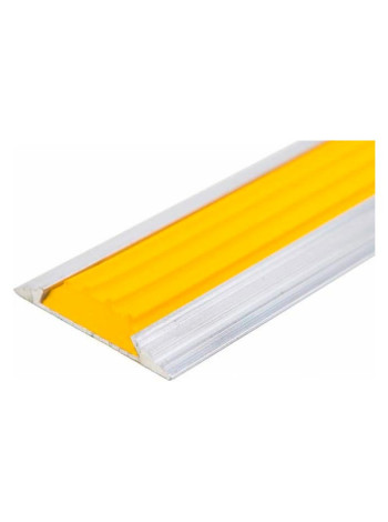 Прямая тактильная лента в алюминиевом профиле ПластФактор 1 м, 3 шт. 4630027112675