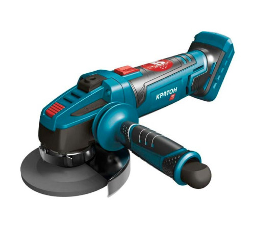 Угловая аккумуляторная шлифмашина Кратон AG18DC-125-OFA без АКБ и ЗУ 3 11 01 083