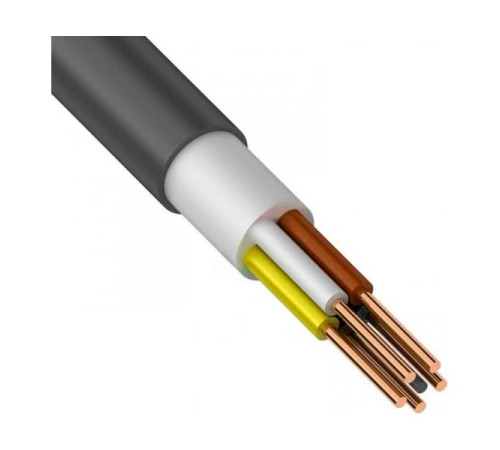 Кабель ВВГнг(А)-LS ККЗ 5x2,5 ЗП (0,66 кВ) KKZ40-00009556