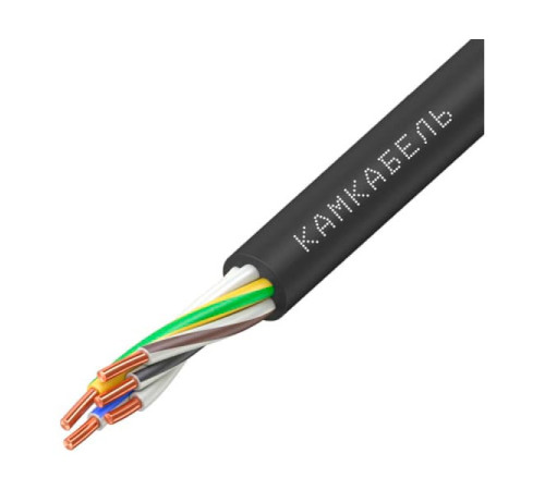 Кабель ВВГНГ А - LS Камкабель 5x10 мм 50 м ГОСТ 1157Б50LG00070А0050М