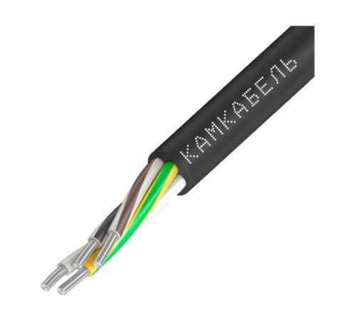 Кабель Камкабель АсВВГнг А - LS 4х6 мм 100 м ГОСТ 115)F40KF0007ЪЮ0100М