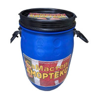 Набор из резиновой крошки АМОРТЕКС СаМастер 1,5-2 м.кв., цвет чёрный 0153