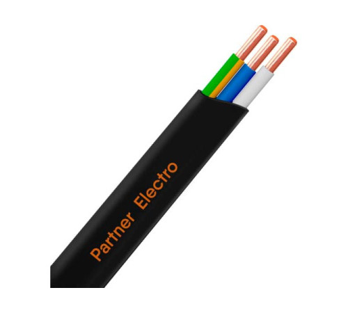 Кабель ВВГ-Пнг(A)-LS Партнер-электро 3x6 (катушка) 50м P112G-03NP08SC-C050