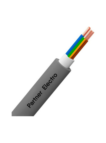 Кабель NYM Партнер-электро 3x1,5 ГОСТ (катушка) 100м P100G-03NP05SC-C100