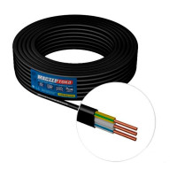 Кабель ВВГбм-Пнг(А) Мастер Тока 3x4 черный (100) МТ0240