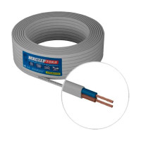 Кабель ПУГНПбм Мастер Тока 2x2.5 бел (100) МТ1335