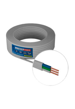Кабель ПУГНПбм Мастер Тока 3x2.5 бел (100) МТ1372