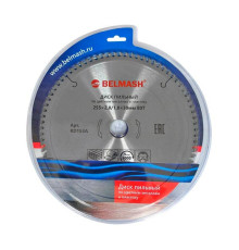 Диск пильный по цветным металлам и пластику BELMASH 255х2.8/1.8х30 мм, 80T Белмаш RD153A