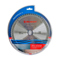 Диск пильный по цветным металлам и пластику BELMASH 210х2.5/1.6х30 мм, 60T Белмаш RD152A