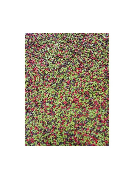 Покрытие из резиновой крошки АМОРТЕКС Микс Времена года (Осень), 1500x3000x10 мм 0333