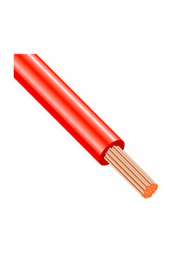 Провод ККЗ ПуГВнг(А)-LS 1х0,50, красный KKZ40-0001х0357
