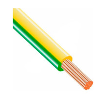 Провод ККЗ ПуГВнг(А)-LS 1х6,0, желто-зеленый KKZ40-00010386
