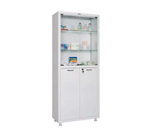 Шкаф медицинский ПРАКТИК МД 2 1670-SG S26199203509