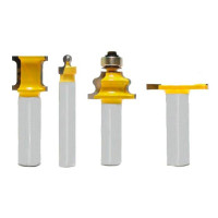 Набор фрез для изготовления шарнирного соединения (4 шт; хвостовик 12 мм) Энкор 10595