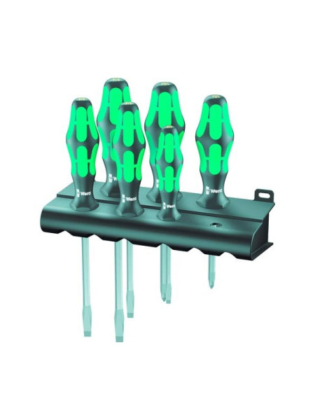 Набор отверток 334 SK/6 SATZ 6-TLG./ SET 6 PCS. Wera WE-007680