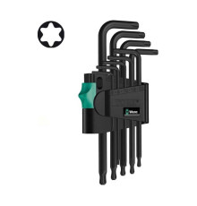 Набор Г-образных ключей Wera 967 PKL/9 CLIP 9TLG/9 PCS WE-024242