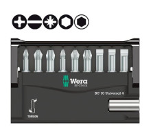Набор бит Wera 10 предметов 8100-9-899/TZ BIT CHECK WE-056159