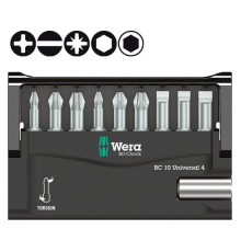 Набор бит Wera 10 предметов 8100-9-899/TZ BIT CHECK WE-056159