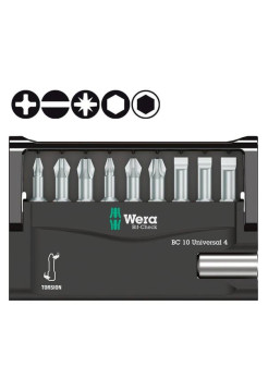Набор бит Wera 10 предметов 8100-9-899/TZ BIT CHECK WE-056159