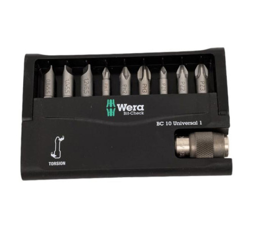 Набор бит Wera 10 предметов WE-056161