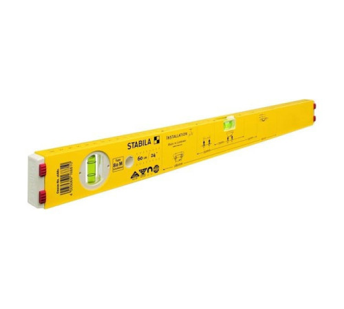 Уровень для сантехника STABILA тип 80M, 60 см 16881