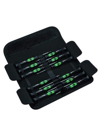 Набор прецизионных отверток Wera, Kraftform Micro, 12 предметов, WE-073675