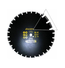 Диск алмазный 500х25,4х10х4 мм Champion асфальт PRO Asphafight C1625